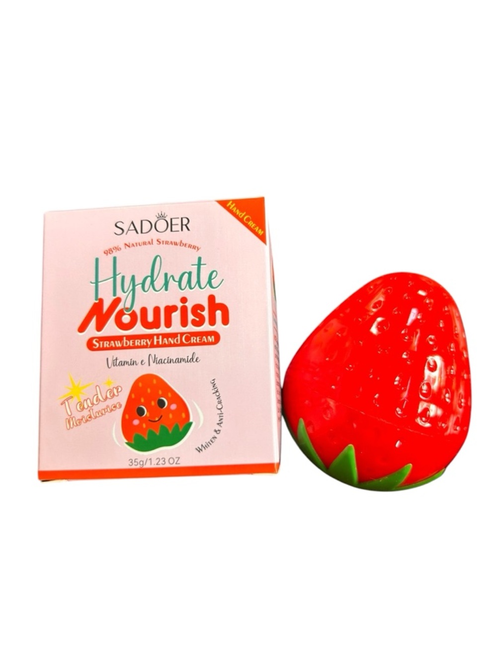 Hydration Nourishing Strawberry Hand Cream Vitamin C & Niacinamide NEW PC - Picture 6 of 6